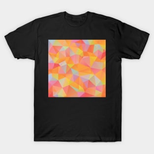 Pastel Polygons Dark T-Shirt